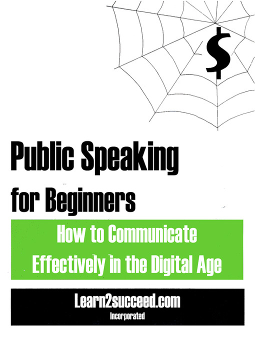 Cover image for Public Speaking for Beginners